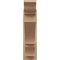 Ekena Millwork 6-in W x 22-in D x 22-in H Balboa Trad Rough Cedar Woodgrain TimberThane Outlooker, Primed Tan OUTUR060X22X22BOA04RCPR - alternate 4